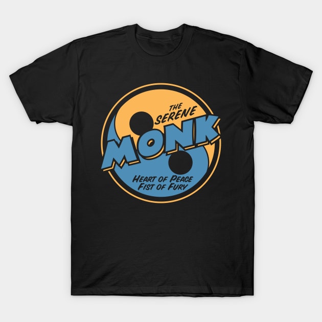 Dungeons & Dragons Monk Class T-Shirt by Natural 20 Shirts